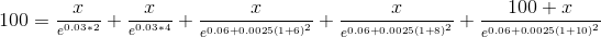 100+ 0 100 = 20.03.2 20.03.4 +20.06+0.0025 (1+0)2 + 20.06+0.0025 (1 +8) 2 0.06+0.0025 (1 +10)2