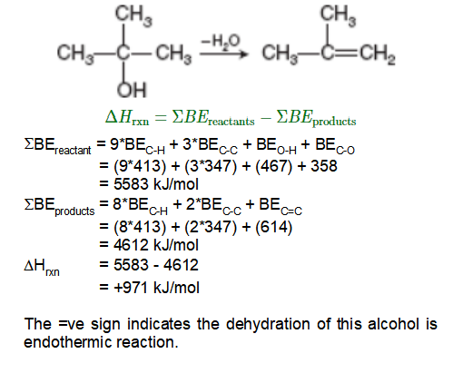 CH, CH,—C–CH =H9, CH–C=CH, OH AHxn = EBEreactants - EBE products EBEreactant = 9*BECH + 3*BEcc + BEOH + BECO = (9*413) + (3*3