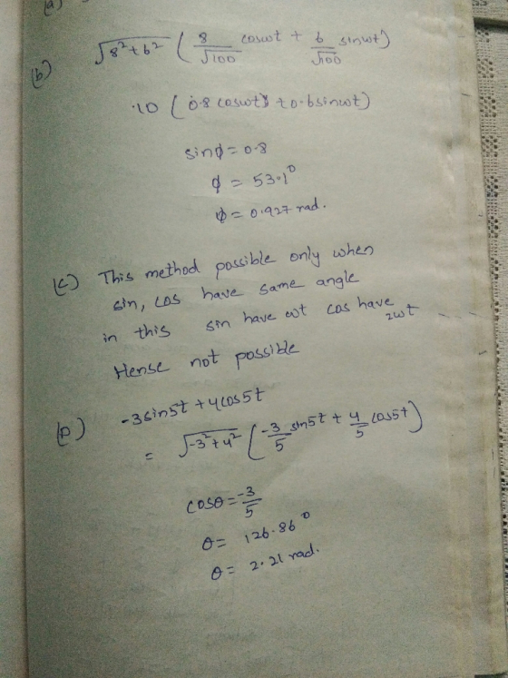 53.1 E This method possible on when in, os have same angik. sn have eot cos have nut ttenst not po possi be 5 126.96