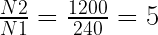 N2 N1 1200 240 5