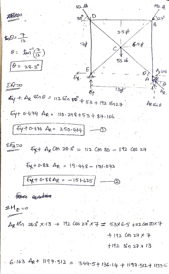 023 3.S6 13 6.5 53 13 터. + AR Eq+0. g& AR 19-48-17-073 オ0.884:R=-151.625/--② 彡H 6.163 AR + 1197-512ニ 344-5ナ136-14+119a . 512.