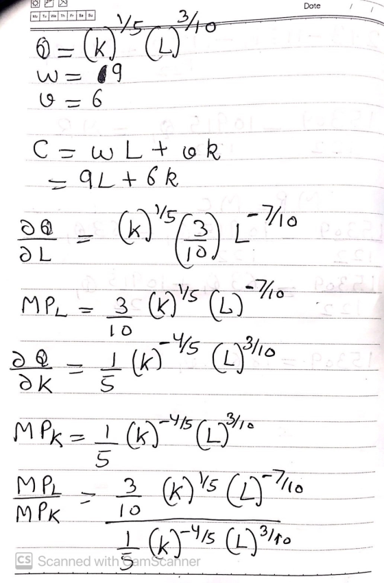 Date 1 0 = ()**340 w= 19 0=6 C = wltok =9L+6k MPL = 3 (9s ()*70 to < (6Y5 (2%0 Mpx = 1 (K) 46 L% MP2 ()s (4)%10 MPK CS Scan