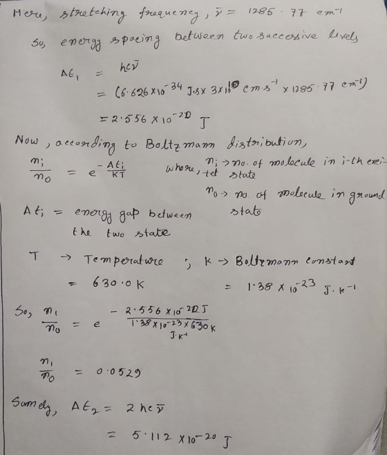 59, eme九0 A Paong between two guecess ive hey AE 0→ Ati-= emerga gap between t he two state 630o k I. 38 X 10-23 -2-556 X10 21丁 5-112X10 -20J.