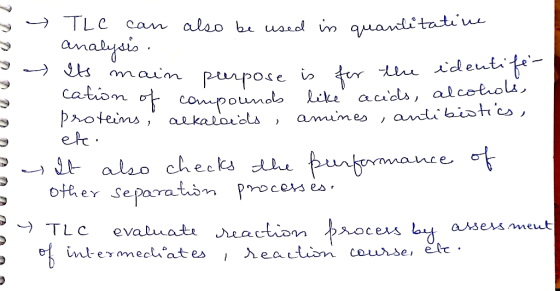 The can also be used in quantitative analysis. main purpose is for the identife- cation of compounds like acids, alcoho - p
