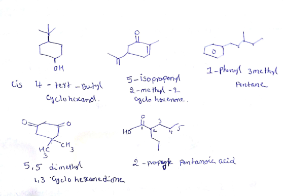 ちゃ OH Pentane 2-me thuyl-2 Cyclo hexand cr 3 1,3 oyelo heXaned-one