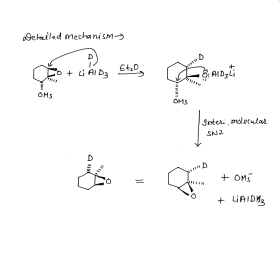 Detailed mechanism > D Etzo בייייי + + Li AID3 Ö: AlDzli OMS OMS goter molecular SN2 D D + OM5 = + LAIDM3