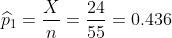 X 24 P1 0.436 n 55