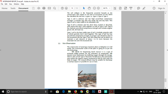 INTERNSHIP REPORT Final.pdf - Adobe Acrobat Pro DC File Edit View Window Help H) a DO 15/ 16 ト四ΘΟ 66.7%. 图 O Sign In Home Too