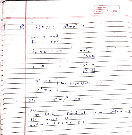 Page No. Dato : 1 1200 प © t(x,y) thx a fx fy 4 x3 473 fx ( 4 x3=0 XEO fy ☺ uap 320 0 >> 99014 4 o We know that ye > O cos tn