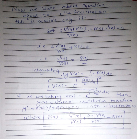 Now we want above equation equal to. ut fra) url=0 this is possible only only if 24 2uch vm) + Praju(a) = 0 va) tl 2 V (1) +
