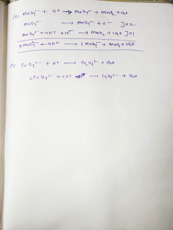 Ht () Му о. Mn Oy -+ mnoy?- m n our & mag the mnou te- x2 02- +44T the 7 mno, +2140 71 3 mnoy + 4H+ 2 Mnoy + mną +2120 e croy
