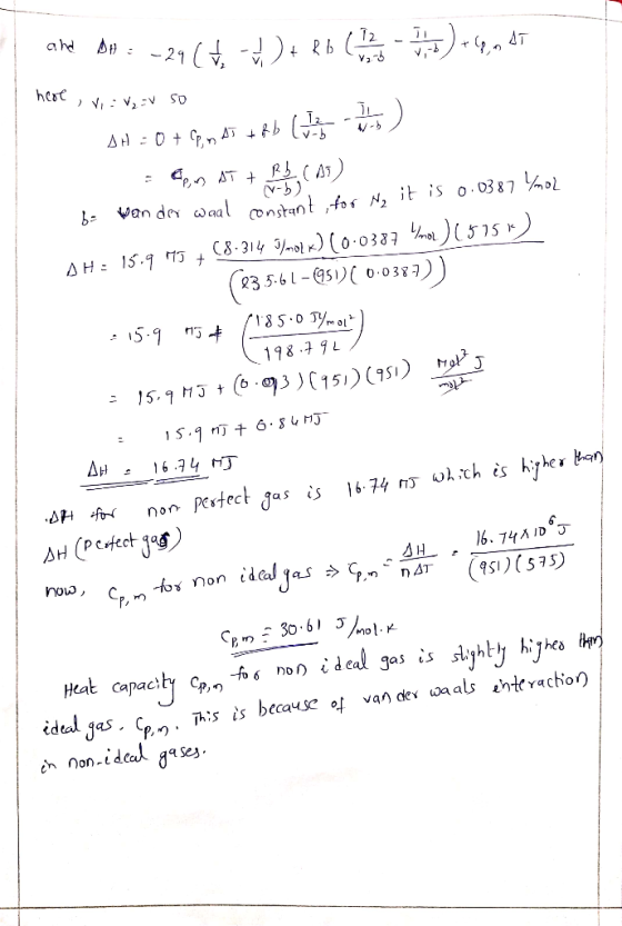 (y-b) ^- Van der waal nstan 93541-es ) 198.7 91 now , Cen at CapactYC p,つ.