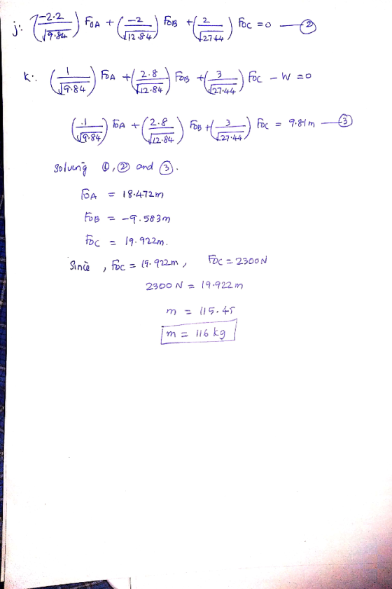 274 j: 0932.) Fox + lino) fos ) foc 30 K Centru a + (2) Fons ) foc - W 20 ) 64 (20) for Hem) foc = 9.6im solving 0.0 and ③. 1