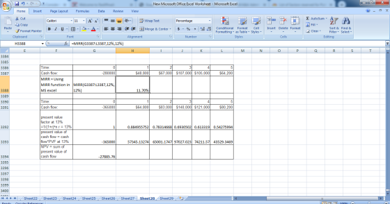 C. - = New Microsoft Office Excel Worksheet - Microsoft Excel Page Layout Formulas Data Review View Percentage AutoSum A Hom