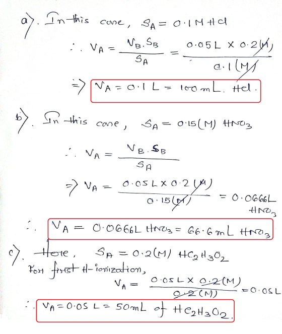 07 In this : . VA = case, SA= 0.1 MHC No. SB 0.05L x 0.264) SA Ilms NA = 0.1 L loom L. Hel. o In this case, case, SA = 0.15(M