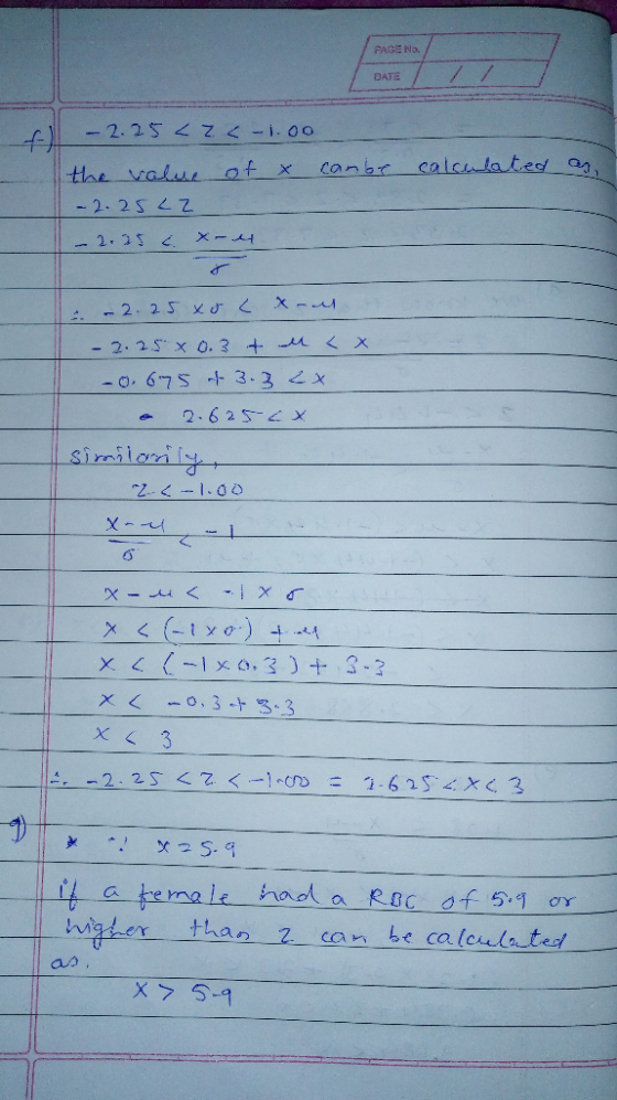 PAGE No DATE/ the value of Canbr calculated an 2.62s- aar a hiaer tan z can be calculoted as