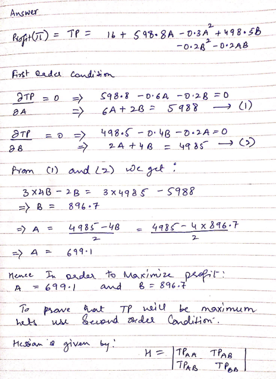 Answer aA 2 2- ? A- 699.1 A. 699.1 and b = 896 AB TP 氏氐