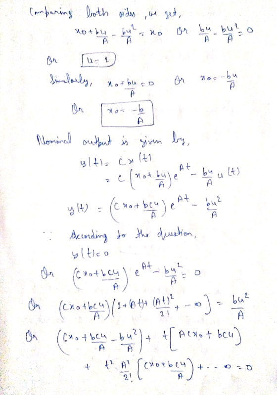 Comparing both sides ,we get, nothu but no or bu bulo on [u: 1 Simularly, not be co ch noc buna Nominal output is given by yl