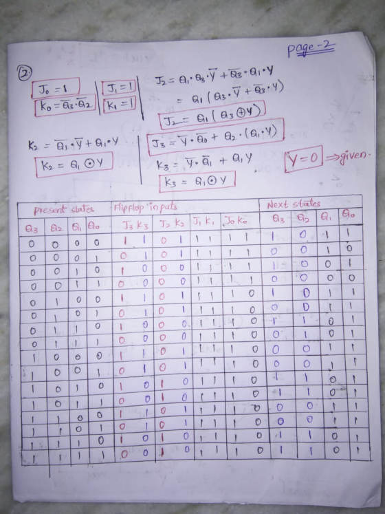 page-2 J = 1 Jo=1 (ko =23 02 Jy = 0-V +Q3-2,-Y = Qul 22.7 +23:4) ei ( az oy) 7 •ão + Q2. (0.4) Ja= K2 = a otta,oy Kz G, Oy y=