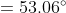 =53.06^{\circ}