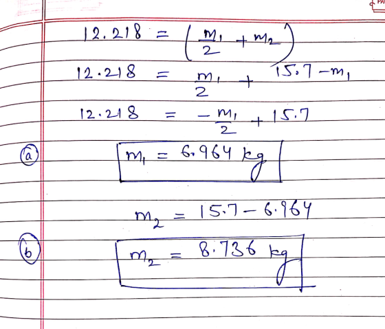 12.218 2- S,1-m 12 218 1 2. 12.218 1 + 2 .964 a M IS-7-6.96 B.736