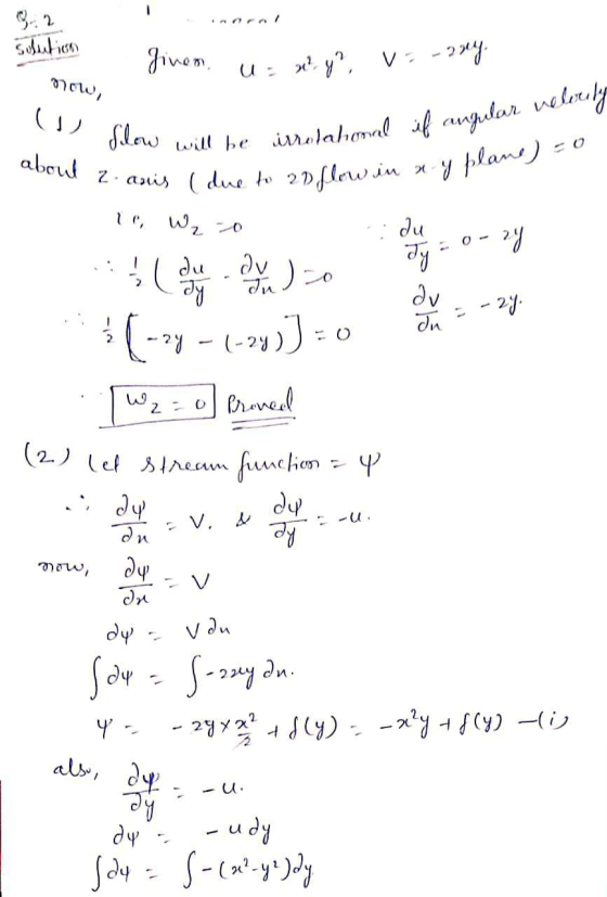 solution I given nem. u= xy² V--234 u now, n y. a filow will be about 2 anis (duet MC will be irolahonnel if anyular velourly