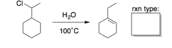 CI 100 C rxn type