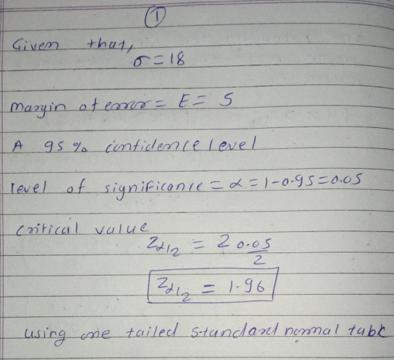 Given has 0:16 Ievel af si Cmtical value