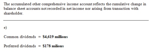 The accumulated other comprehensive income account reflects the cumulative change in balance sheet accounts not recorded in n