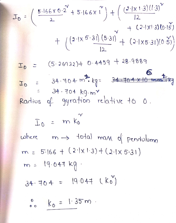 5.166x0.2 + 5.166X1 Ig - 2 (2-13) (3) 12 + (2.1X1:3)60-15) (2.1X5-31) (5-31) 12 Io (5.269321+ 0.4459 + 28.9889 JO 34.904 mg k