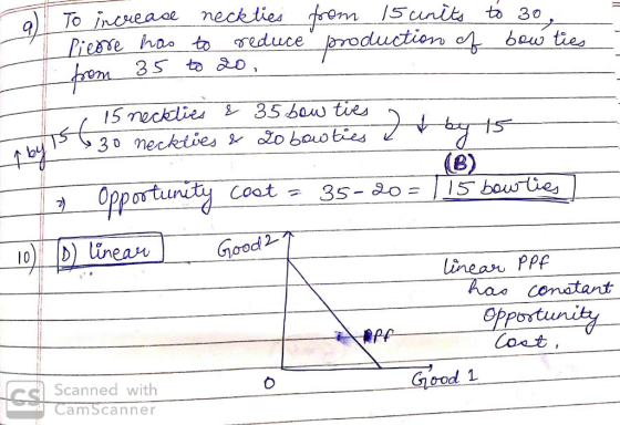 To increase neckties Pierre has to reduce from 35 to 20 from 15 units to 3o. production of bow ties - 15 neckties & 35 bow ti