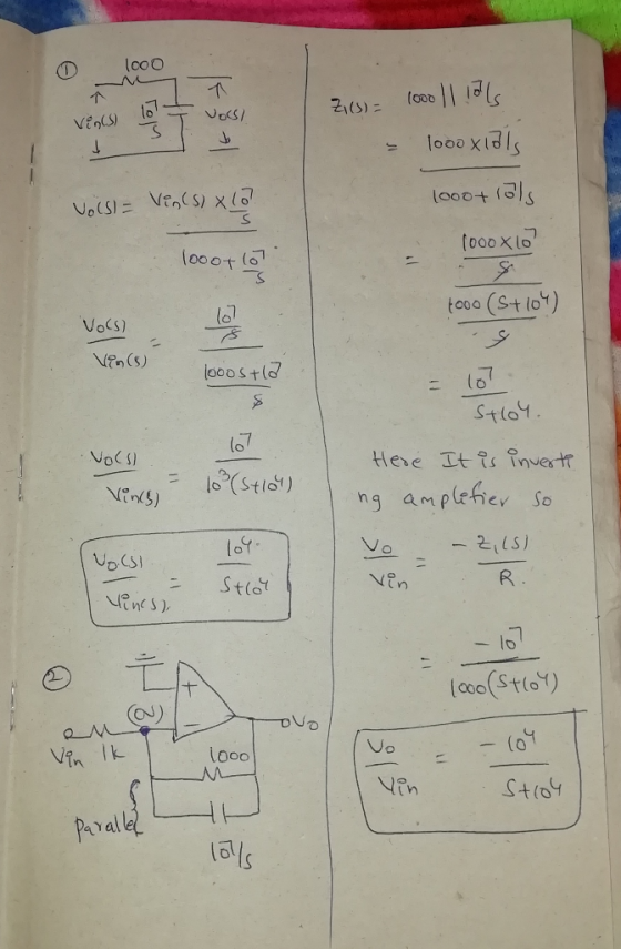 loo0 Z1() Nocsi vinS) l000 x13ls VoCsl= VinS) x (000Xl0 (000t ( too0 (St lo) Vocs) Nin(s) lo00stl = 1o Stloy (07 tere It is f
