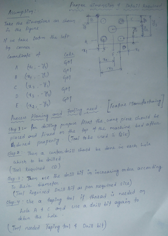 Proper dimension & Detail Required علمی 19 3 Connen . 4 Assumption : Take the dimensions as shown in the figure If we take Da