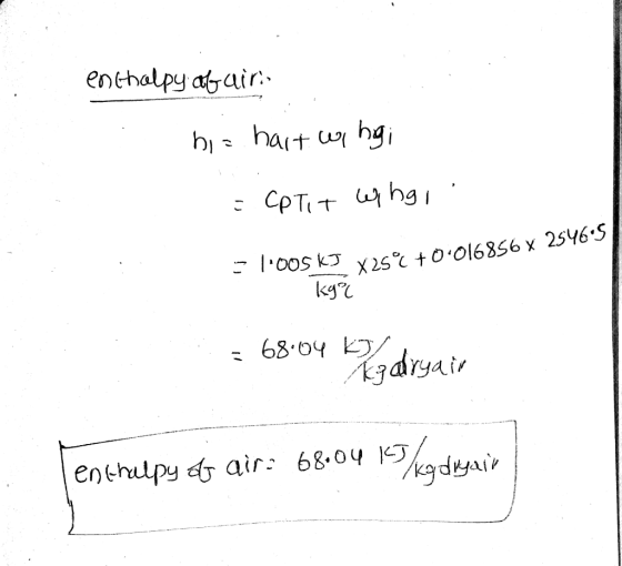 enehalpy ayair. (t enehulpy air- 68.oy