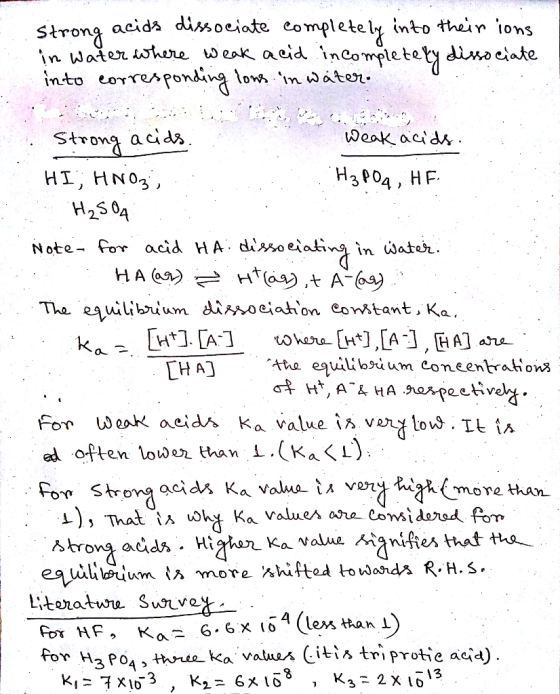 acida disoeiate eompletely into their ions strong in water hore eak aeid nCompletety dimo elate into oreapong lows n water ac