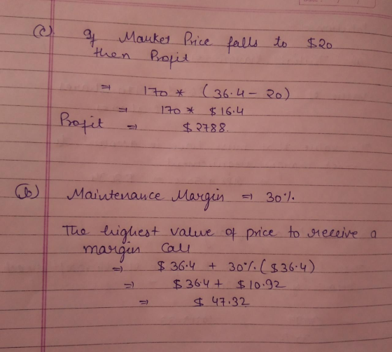 ( 26.4- Ro) $ 2188 b) -Maintenance e..ㅡ아_pnce to Meceure.-a + 30% (s364) 47.32 Tho th guest-val Calu _ $ 36:4