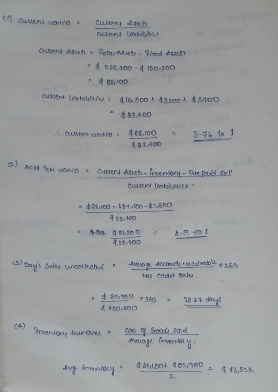 en Curent uoHO : Curent Asseh curent Wabul cuvent Asset - Potou A8 sett - Pined Assett = $ 238,400 - 150.300 $ 88,100 cullen