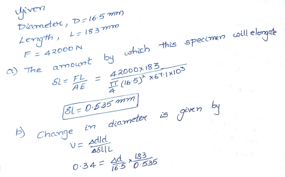 yiver Diameter, D-165mo Lergth, 15 The amoont ch this specmen coill e,l 5にFL - 42000メ185 4 E 0.535mm r7 Change m diameter s g