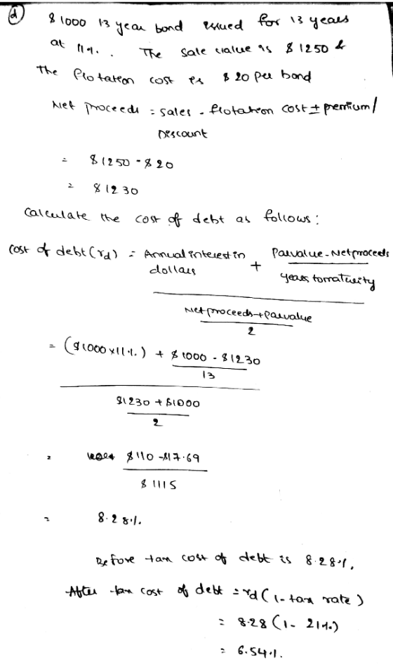 ued a bond 8 1250 at . Sate ialue is The Pio tateon COSE penkum Nle roce ed : salet . flotatrm COst* Dscount (250- 20 2 30 2