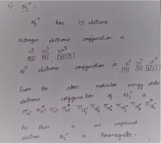 6) Not: Nt has 13 electrons configuration is Nitrogen is? 1 electronic 28? 283 2 ohh is configuration 15² 28² 282 14 TL 61 N