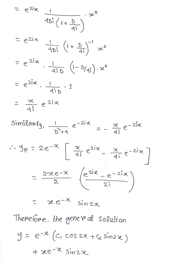 - ezize xo Adil 1 + 41 Felix 1 4 Di seo (1 + ) 110 (1-0/41).** = e zix - ezize I · 1 4iD re - zixe e 4i Similarly, e-zise +4