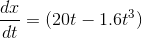 = (20t – 1.663)