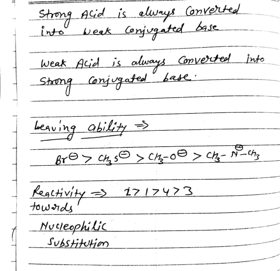 weak Acid is als V ) Subs