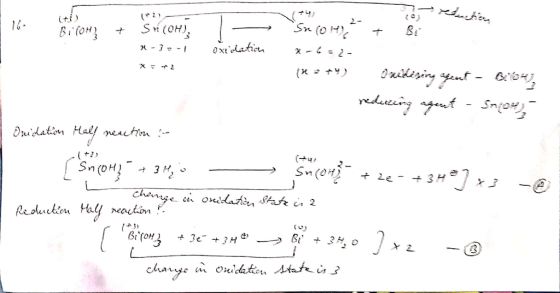 روی میز در BifoH? ( 2) - SH (OH), Snom t Be X- - Oxlation X-6 = 2 (x2+4) Oxillising Year - :64}, reducing agent - Sacown- Oni