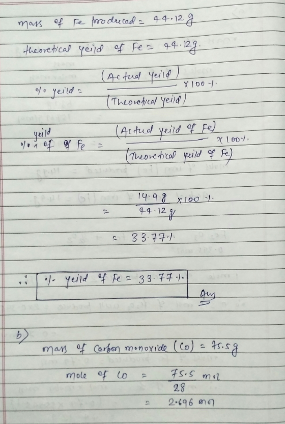 X 100 yeid Je vel / 3100ゾ. 12 mas of Coran mnoxide(Co)AS 28 2.496 mon