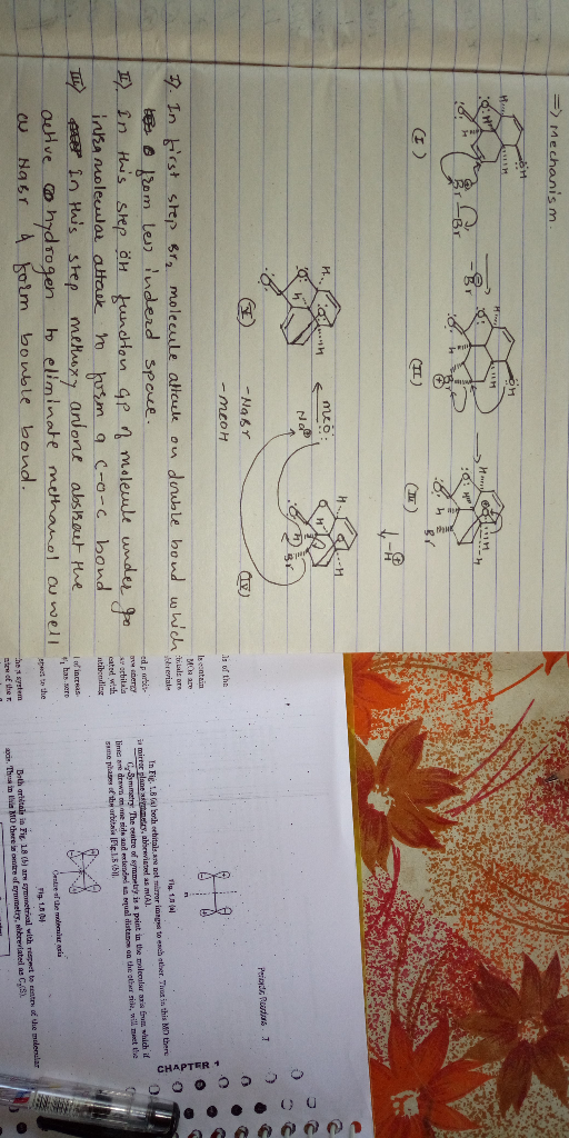 CHAPTER => Mechanis m И () H и h -Nasr Paiod Readas I meoH O s of the ls eentaim Моа а bials ore bbreviate In birst Step sr,