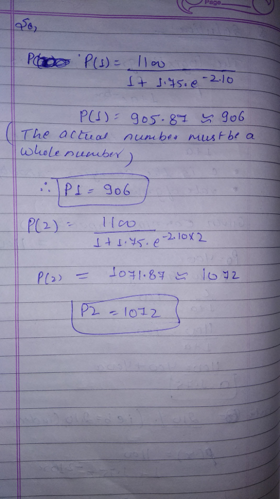 Page 905.87 906 The actuas nubes musf be a IPI: g06