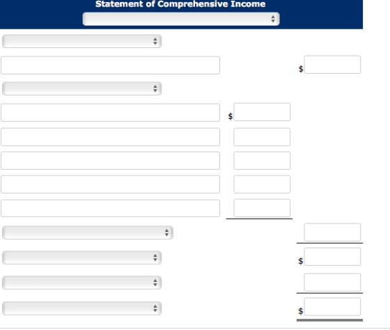 Statement of Comprehensive Income