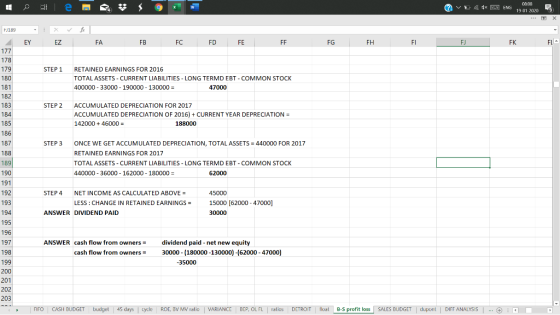 1 21 e 9 ? dx 08.08 ENG 19 01 2020 g FX - fx -189 - 177 X EZ EY A B C D E F E FG FH FI FI FK FL- 178 179 STEP 1 RETAINED EARN