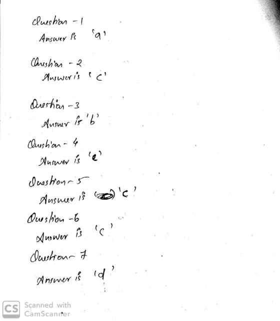 clueshon -1 Answer is a? Christian - 2 Answer is ľ Question - . Auswer is b Cluestion - 4 Auswer is e eluestiours Susu